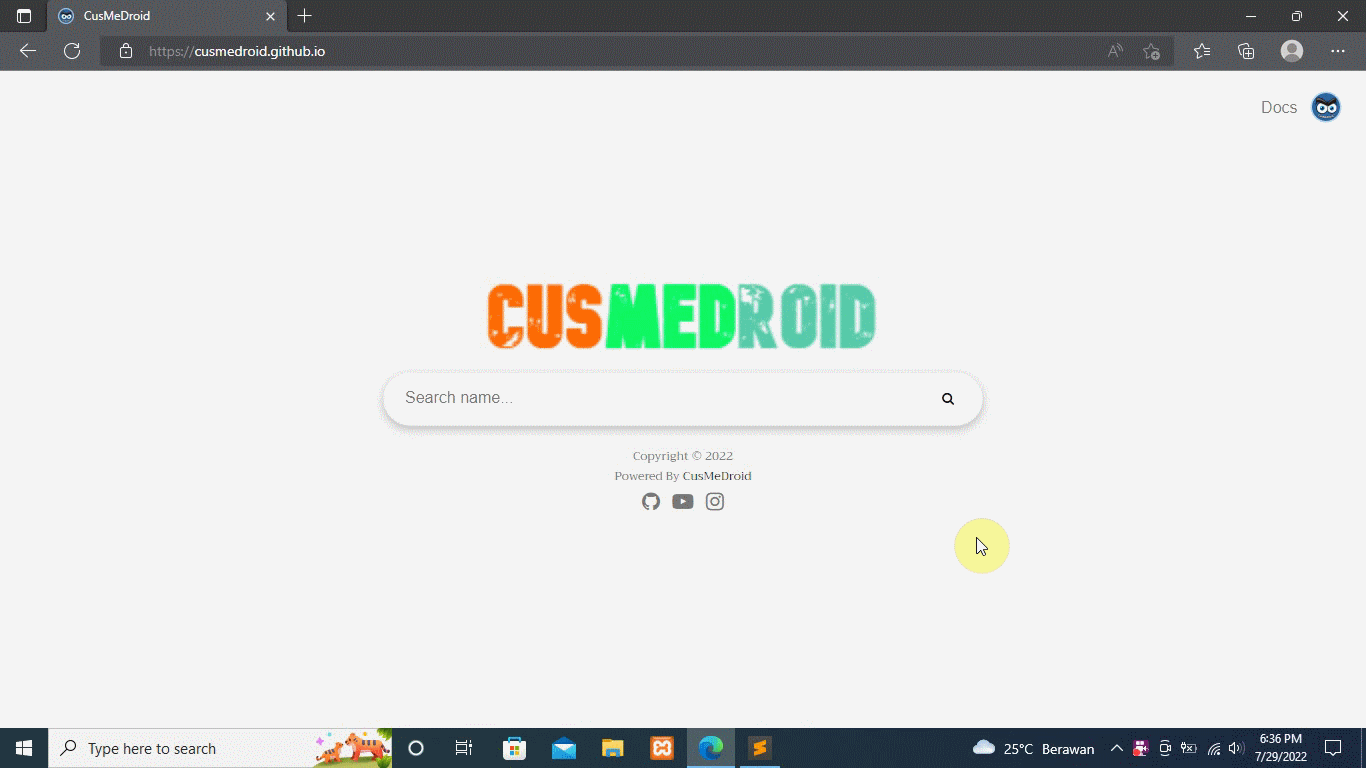 CusMeDroid